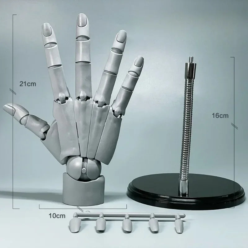Flexible Artistic Poseable Hand Figure Model