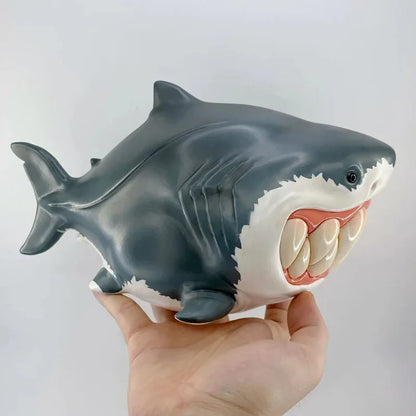 Spooky Shark Figurine Resin Decoration - Halri