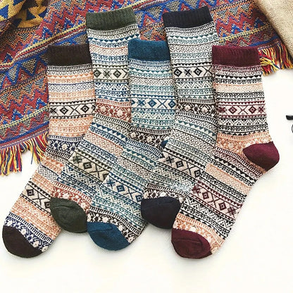 Cozy Women's Thermal Socks Set 5 Pairs Warm Winter - Halri