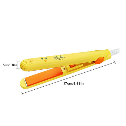 Compact 2 in 1 Hair Straightener Curler