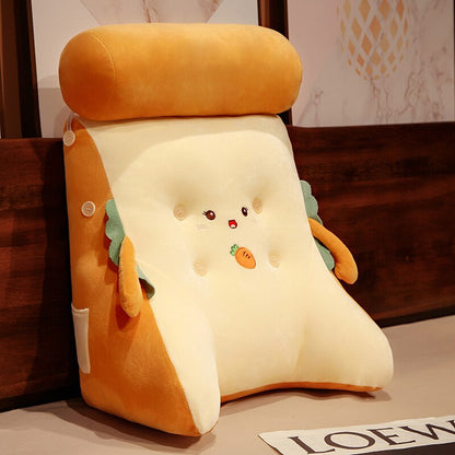 Soft Cushion Bread Shaped Throw Pillows