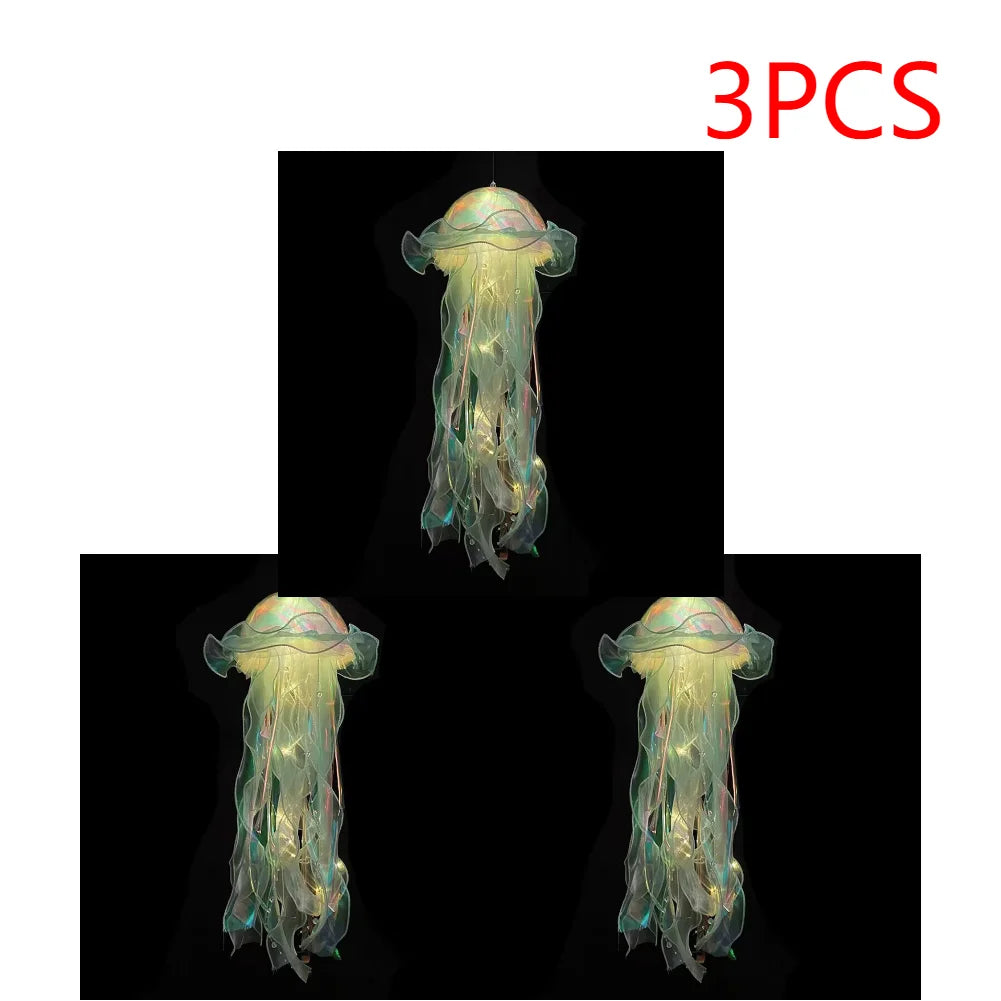 Colorful Jellyfish Table Lamp