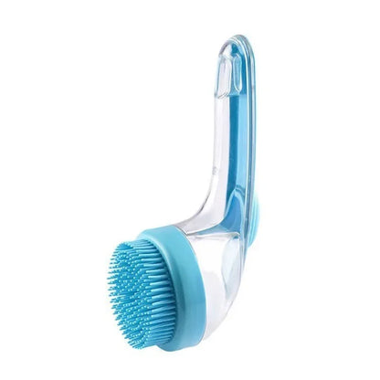 Gentle Pet Bathing Massage Brush Cleaner