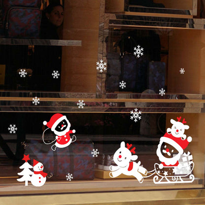 Festive Holiday Window Christmas Decor - Halri