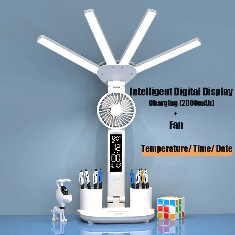 Versatile 3-in-1 Adjustable Desk Lamp