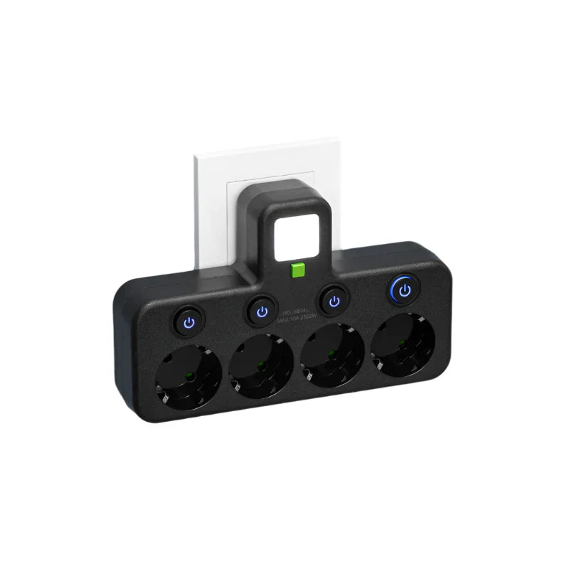 Premium 4 Socket Power Strip with USB and Surge Protection