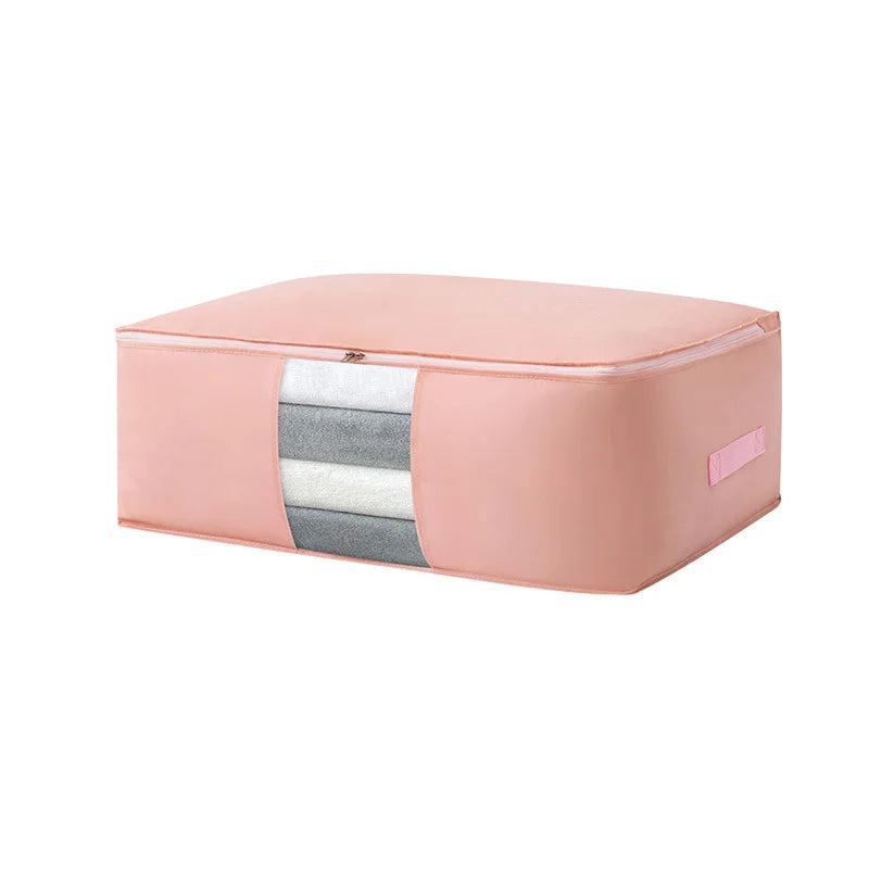 Collapsible Closet Storage Bag for Clothes and Bedding
