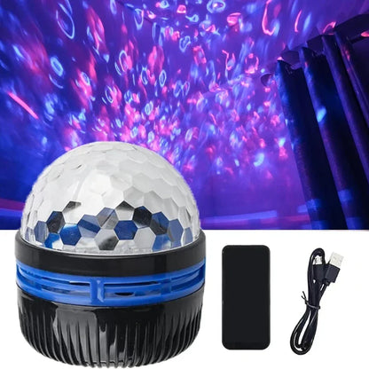 Colorful Night Sky Projector with Music and Remote Control
