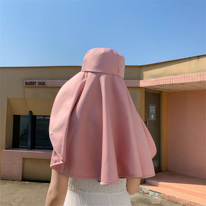 Stylish Large Brim UV Protection Sun Hat for Ladies