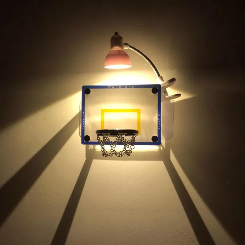 Small Basketball Theme Table Lamp