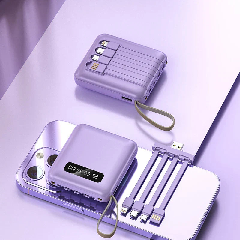 Compact Portable Charger 20000mAh with Fast Charging