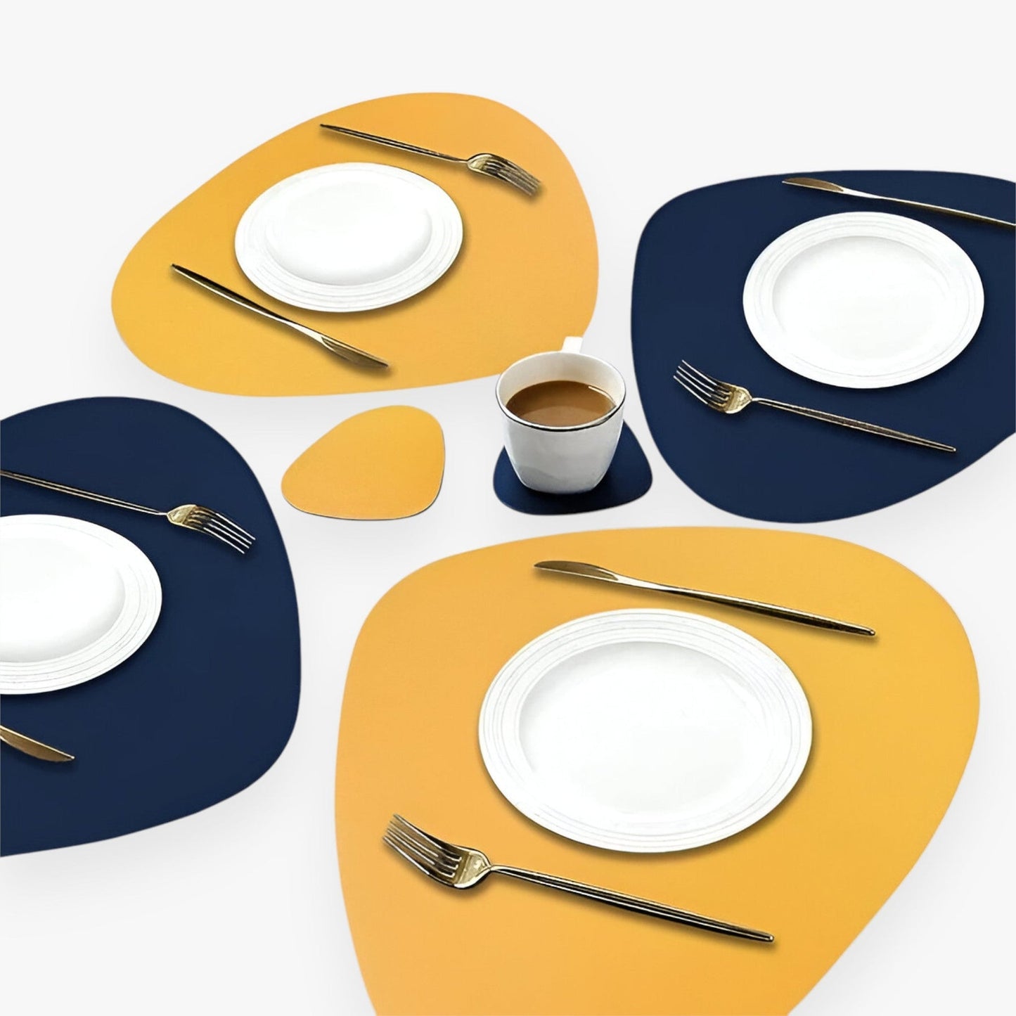 Durable Spill Proof Round Table Mat