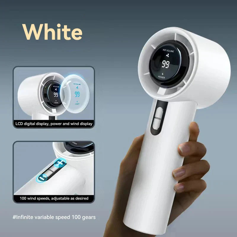 Compact USB Rechargeable Outdoor Fan