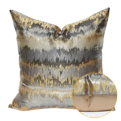 Soft Decorative Pillowcase with Geometric Pattern