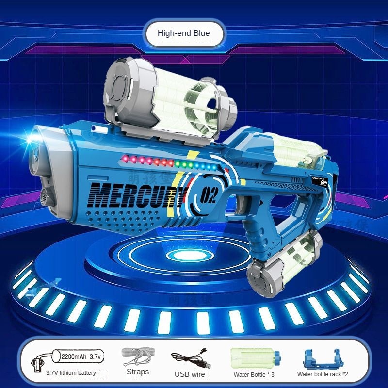 Powerful Auto Electric Squirt Water Blaster Gun