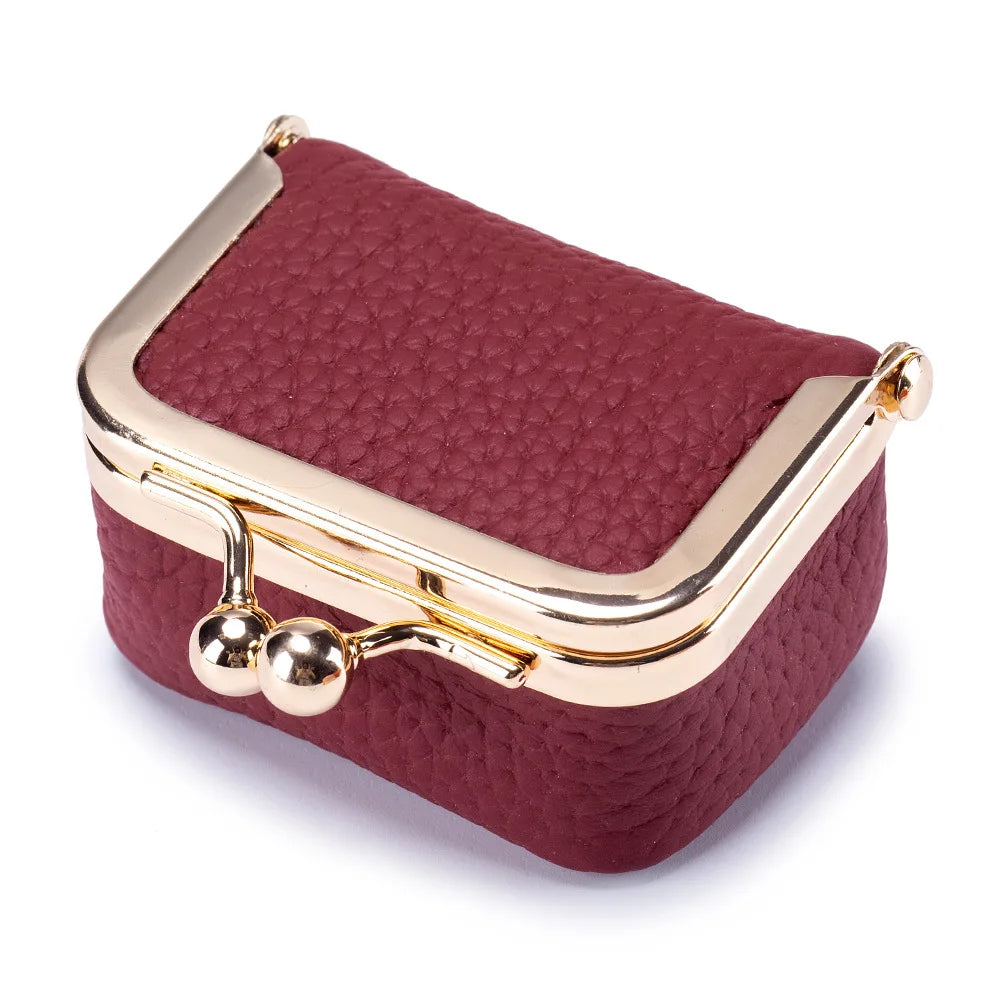Small Vintage Leather Travel Case
