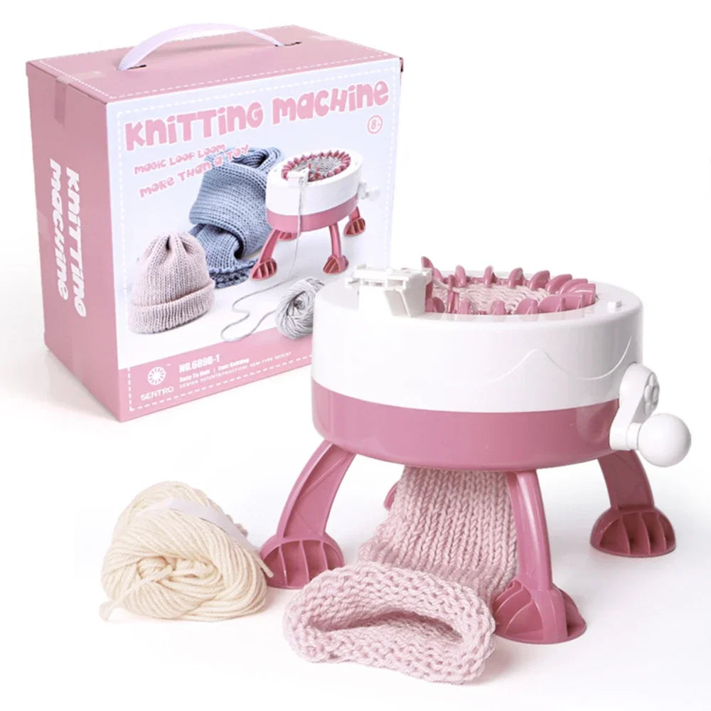 Easy Knitting Machine 22 Needle Circular Knitter Set
