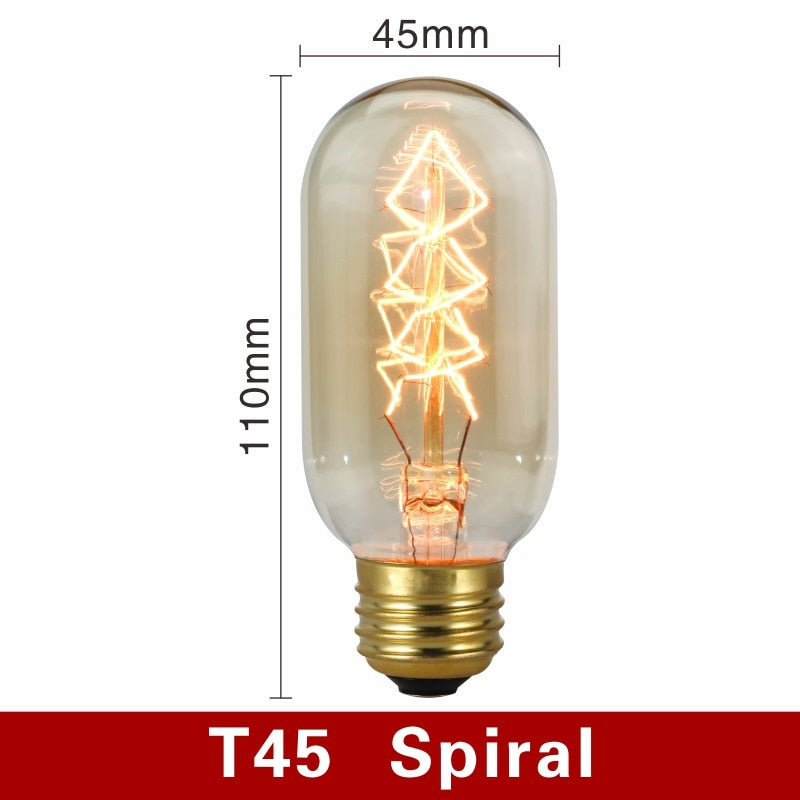 Retro Style Antique Light Bulbs
