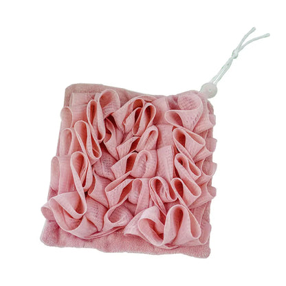 Dual Soap Dish Shower Loofah