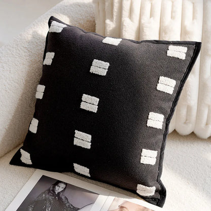 Elegant Horse Pattern Throw Pillow for Home Decor