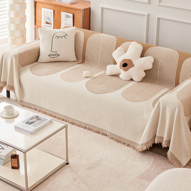 Cozy Nordic Plush Throw Blanket