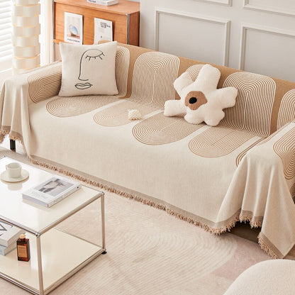 Cozy Nordic Plush Throw Blanket