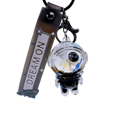 Sparkling Crystal Space Keychain