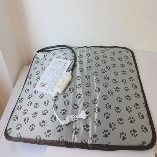 Warm Pet Heating Pad with Timer and Waterproof Coat - Halri