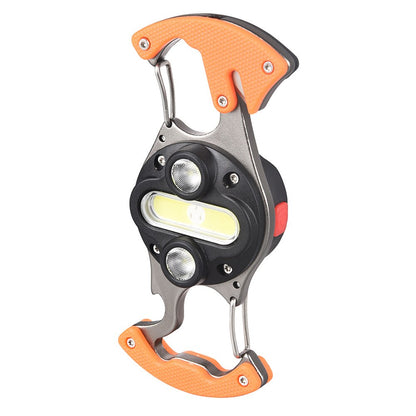 Portable 7in1 LED Keychain Flashlight