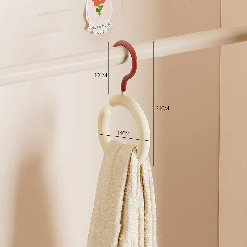 2pc 360 Spin Closet Organizer Hanger Hooks - Halri
