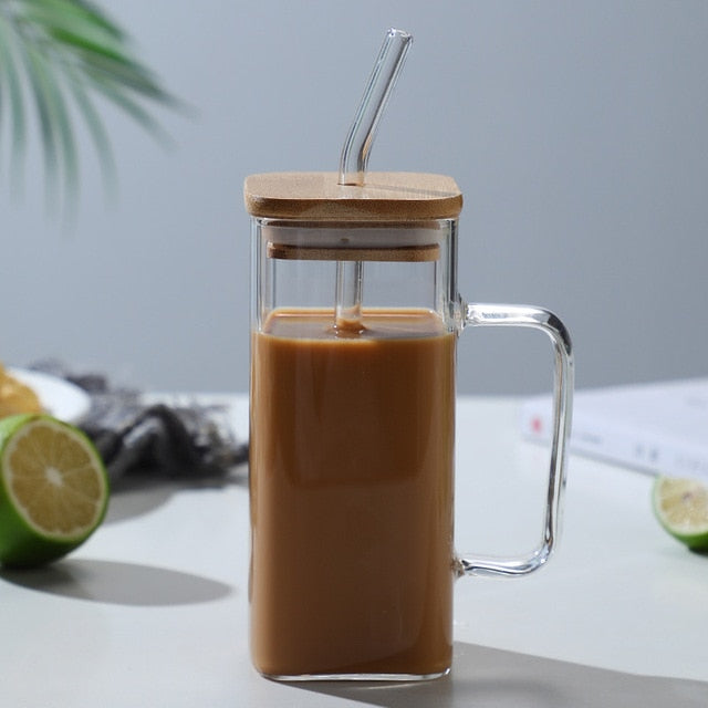 Big Insulated Mug with Lid and Straw - Halri
