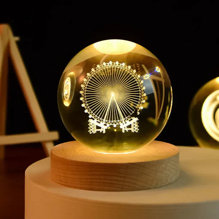 Colorful Crystal Night Lamp Decorative Gift