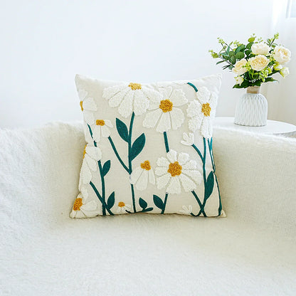 Decorative Floral Cushion for Home and Sofa