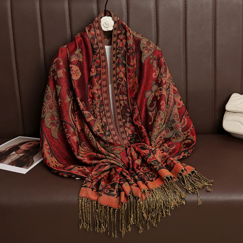 Soft Cashmere Women's Scarf Luxury Winter Wrap