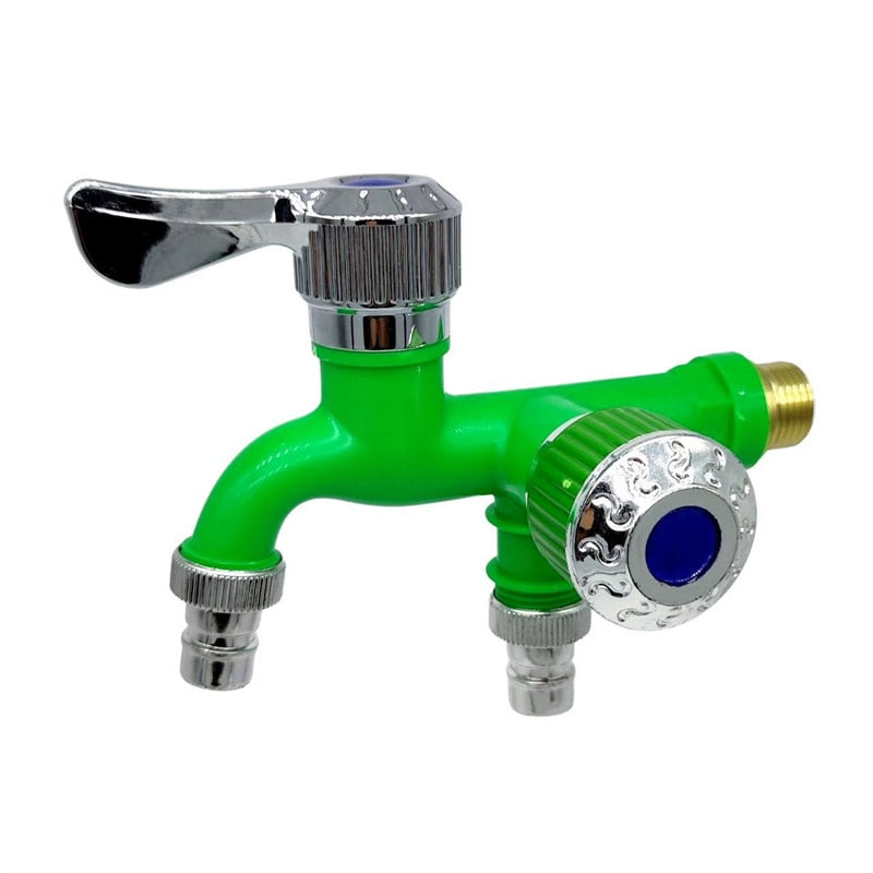 Easy Install Dual Outlet Faucet Adapter