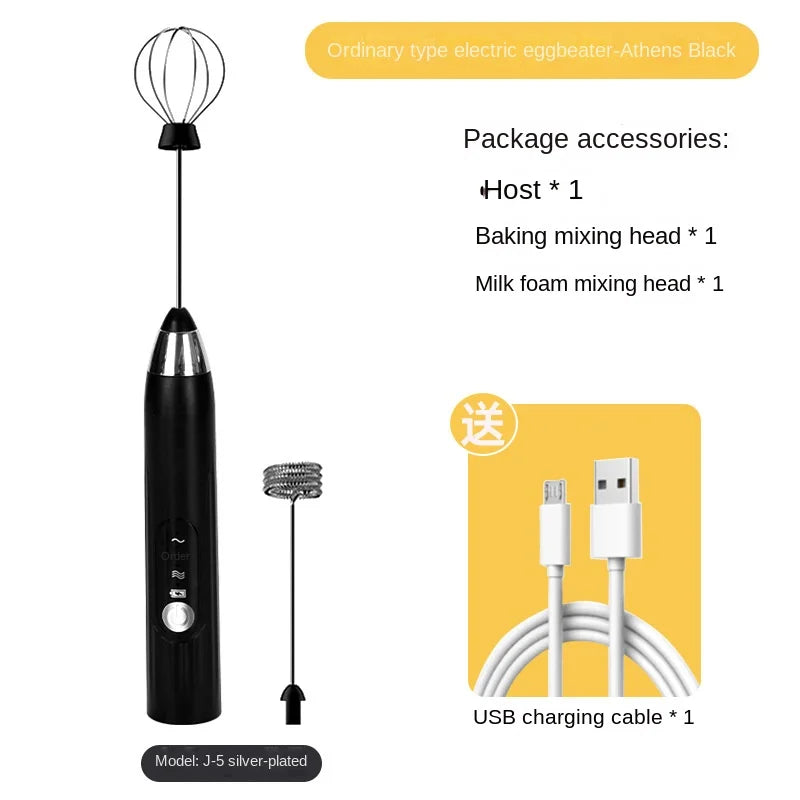 Portable Electric Milk Frother with 3 Speeds - Halri