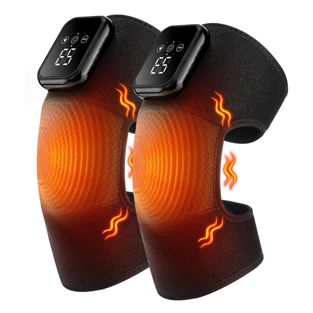 Heated Knee Massager with 3 Speed Settings - Halri