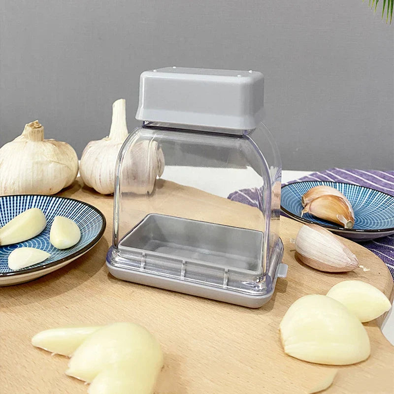 Easy Garlic Crusher and Peeler Set - Halri