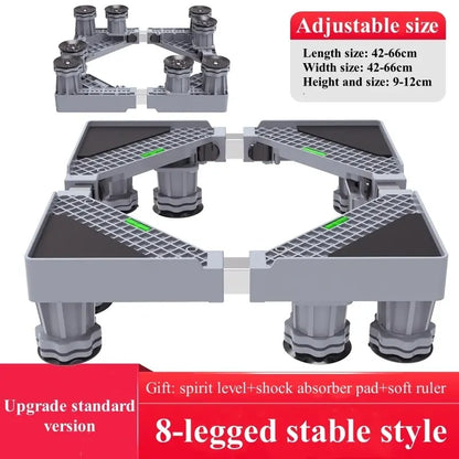 Universal Appliance Roller with Locking Wheels & Leveling Feet