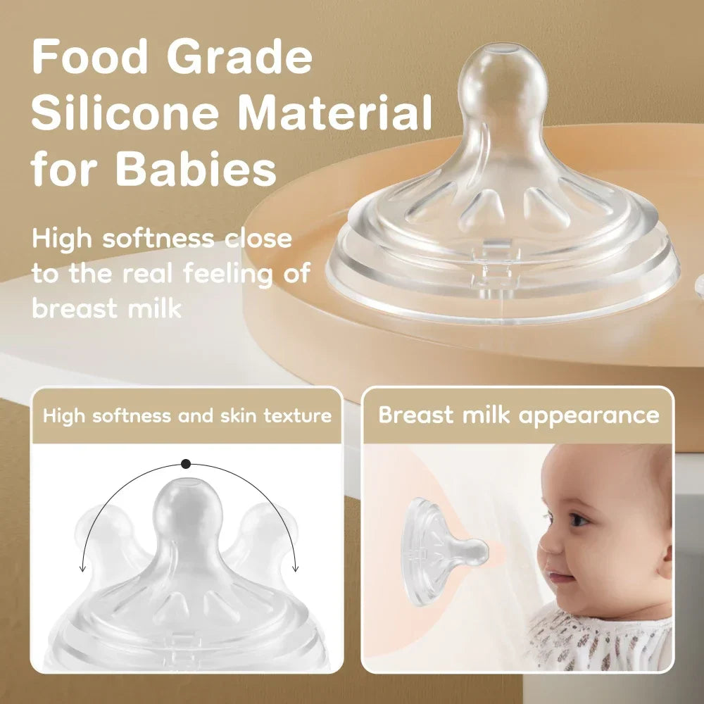 Safe Baby Milk Bottle | BPA Free & Easy to Clean