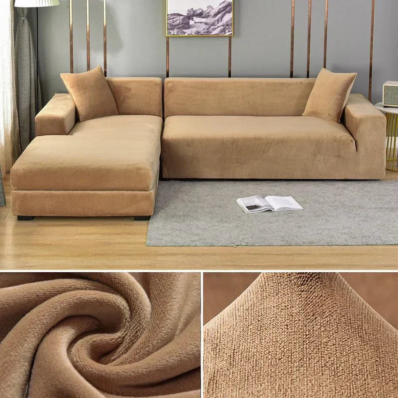 Plush Soft Furniture Slipcover