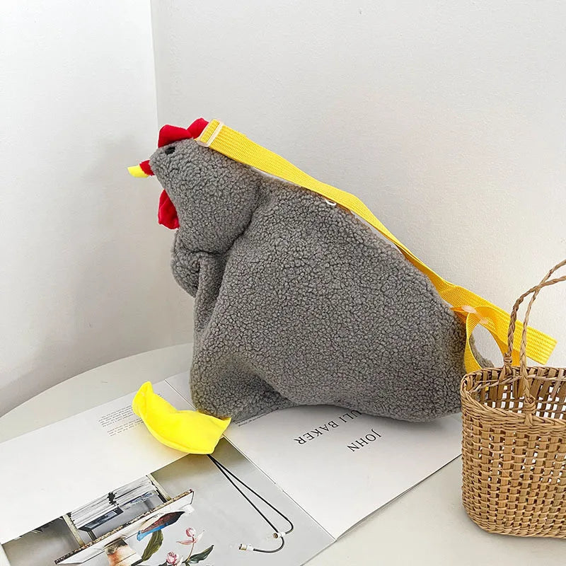 Small Chic Chicken Crossbody Purse Bag