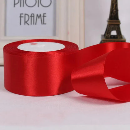 Luxurious Satin Gift Wrap Ribbon (4 Pack)