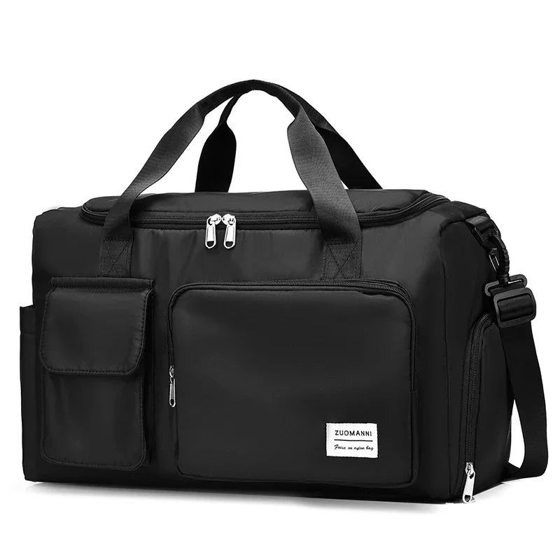 Spacious 35L Travel Backpack with Shoe Pocket
