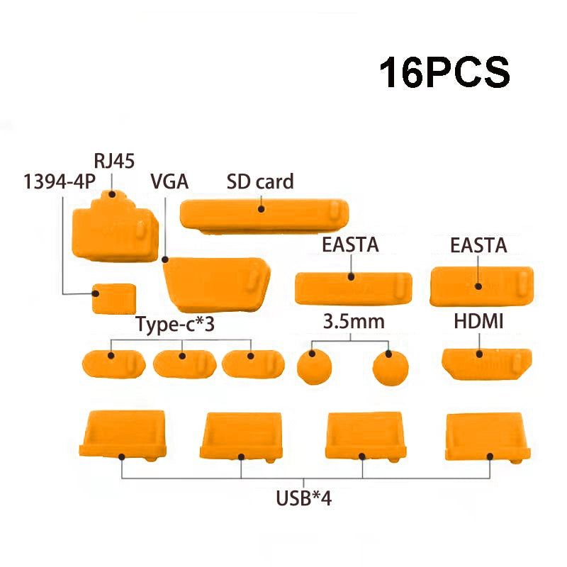 Protective Laptop Plug Dust Shield Cover