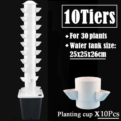 Easy Indoor Herb Hydroponic Garden Starter Kit