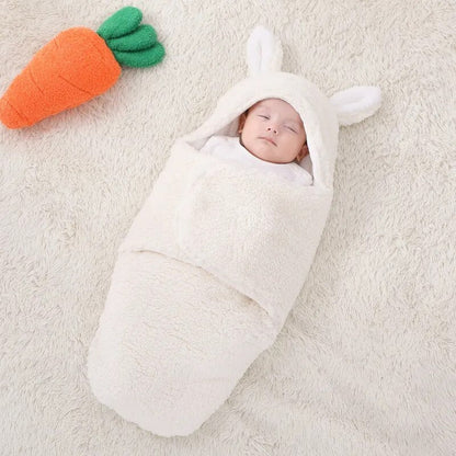 Soft Bunny Baby Sleep Sack Wrap