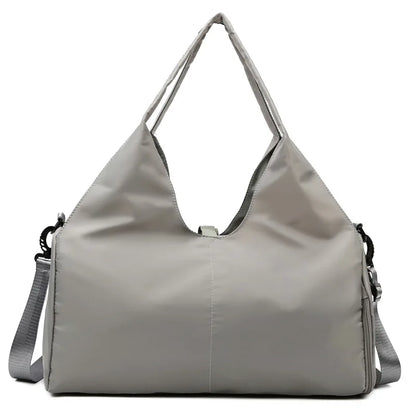Fitness Tote Bag for Women with Sneaker Pocket