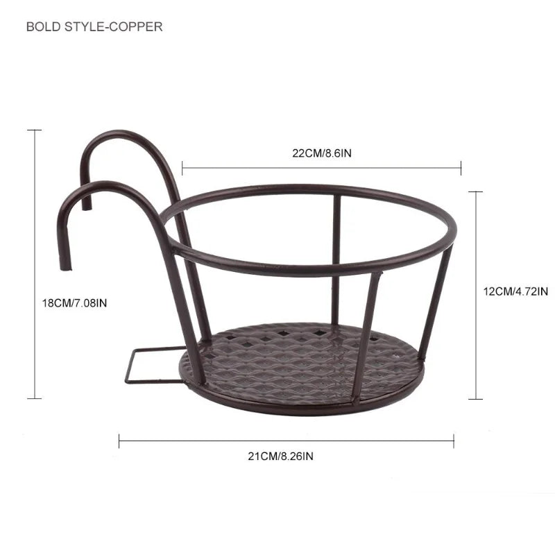 Space Saving Garden Pot Holder Stand