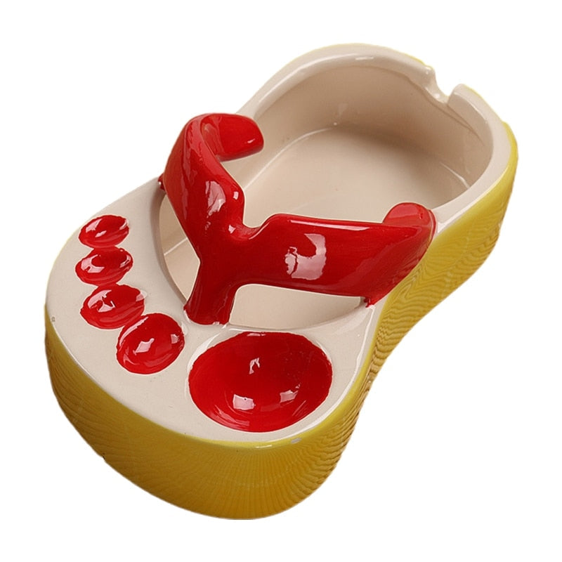 Ceramic Footprint Shaped Serving Dish Bowl